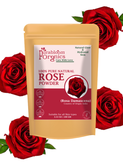 100% pure natural rose